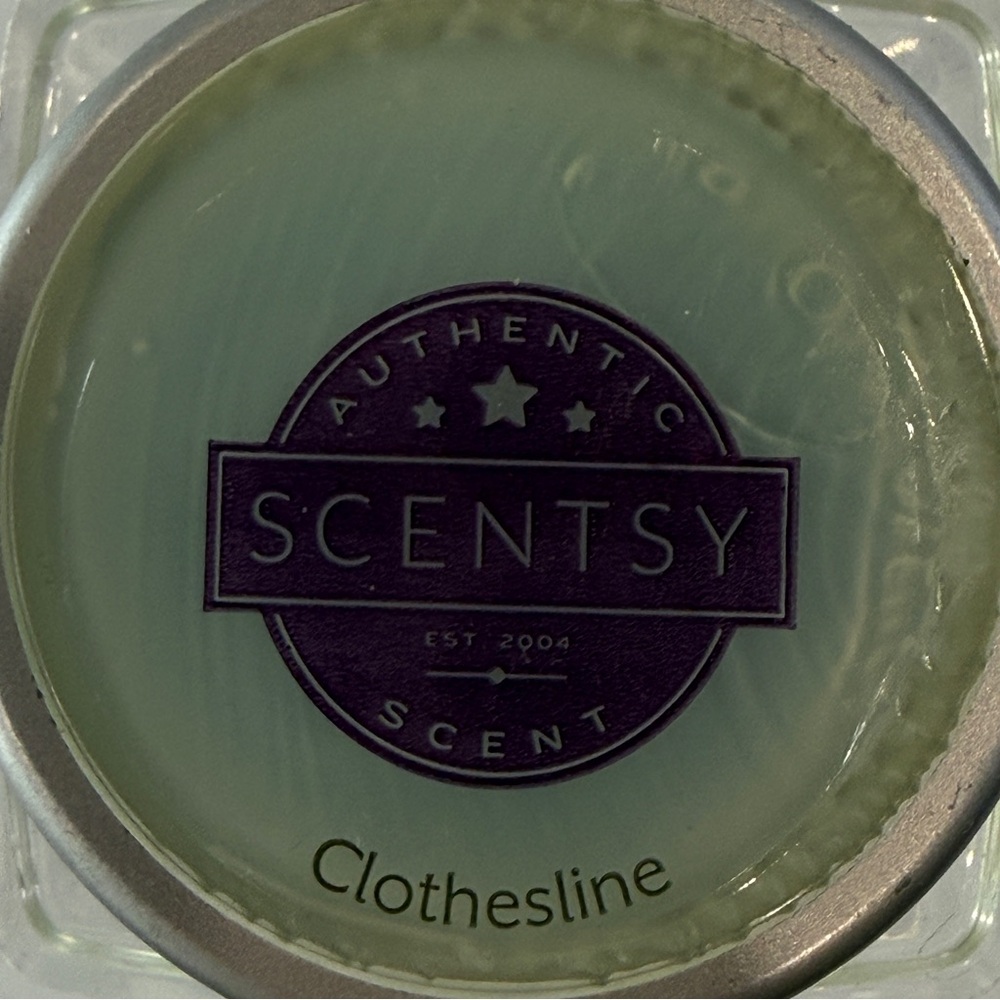 🆕 “Clothesline” Authentic Scented Wax – Fresh Linen Candle Wax in Small Jar